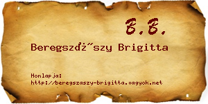 Beregszászy Brigitta névjegykártya